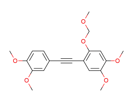 2-[(3,4-dimethoxyphenyl)ethynyl]-4,5-dimethoxy-1-(methoxymethoxy)benzene