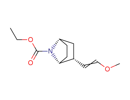 (E/Z)-exo-2-(2-methoxyethenyl)-7-azabicyclo[2.2.1]heptane-7-carboxylic acid ethyl ester