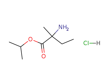2-amino-2-methyl-butyric acid isopropyl ester; hydrochloride
