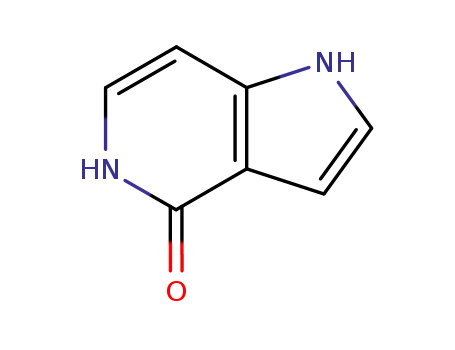Molecular Structure of 54415-77-9 (4-Hydroxy-5-azaindole)