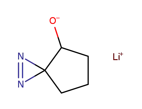 3,3-(α-hydroxytetramethylene)diazirine lithium salt