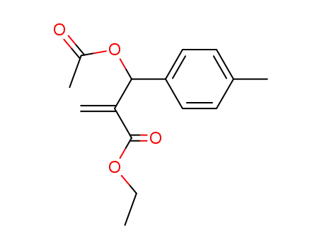 ethyl 2-(acetoxy (p-tolyl)methyl)acrylate