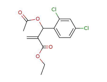 ethyl 2-(acetoxy(2,4-dichlorophenyl)methyl)acrylate