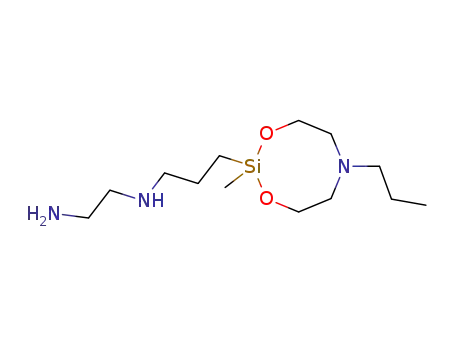 2-γ-N-(aminoethyl)aminopropyl-2-methyl-6-propyl-1,3-dioxa-6-aza-2-silacyclooctane