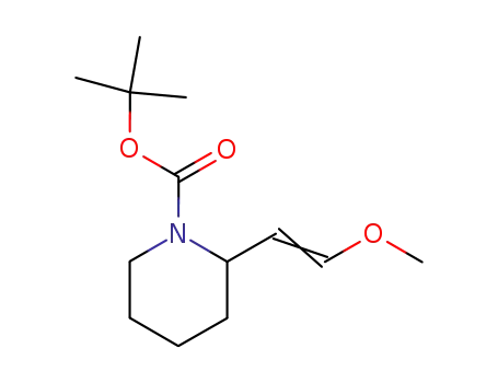 (S)-2-(2'-methoxyethenyl)-piperidine-1-carboxylic acid tert-butyl ester