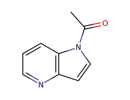 1H-Pyrrolo[3,2-b]pyridine, 1-acetyl- (8CI)