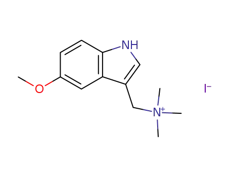 (5-methoxy-3-indolylmethyl)trimethylammonium iodide