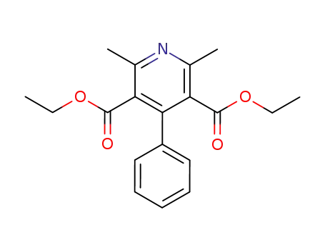 2,6-dimethyl-4-phenyl-pyridine-3,5-dicarboxylic acid diethyl ester