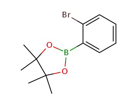 Molecular Structure of 269410-06-2 (1-BROMO-2-(4,4,5,5-TETRAMETHYL-1,3,2-DIOXABOROLAN-2-YL)BENZENE)