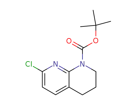 tert-butyl 7-chloro-3,4-dihydro-1,8-naphthyridine-1(2H)-carboxylate