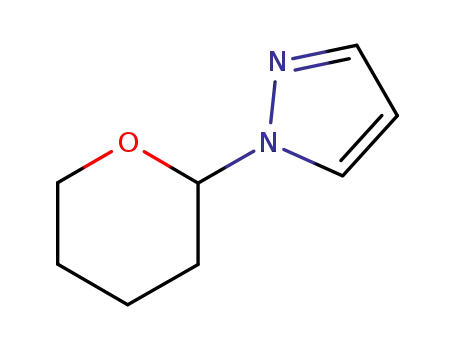 Molecular Structure of 449758-17-2 (1-(Tetrahydro-2H-pyran-2-yl)-1H-pyrazole)