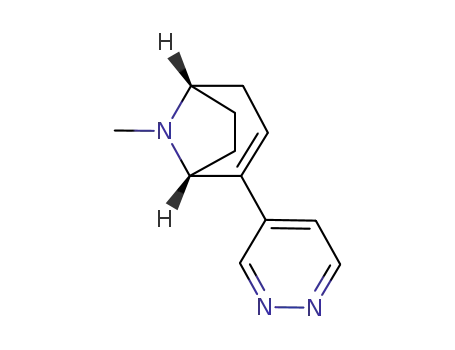 (1R,5S)-8-methyl-2-(pyridazin-4'-yl)-8-azabicyclo[3.2.1]oct-2-ene