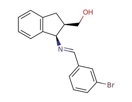 ((1R,2R)-1-{[1-(3-Bromo-phenyl)-meth-(E)-ylidene]-amino}-indan-2-yl)-methanol