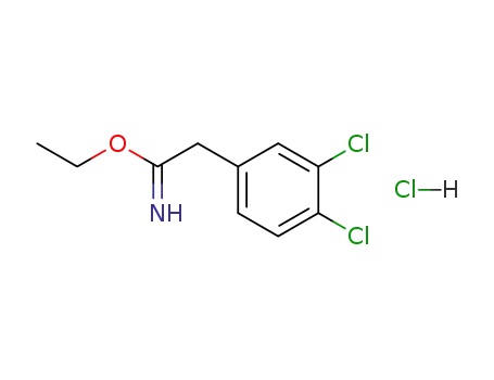 2-(3,4-dichloro-phenyl)-acetimidic acid ethyl ester, hydrochloride