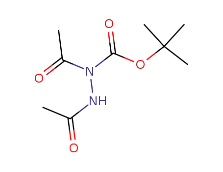 N,N'-diacetyl-hydrazinecarboxylic acid tert-butyl ester