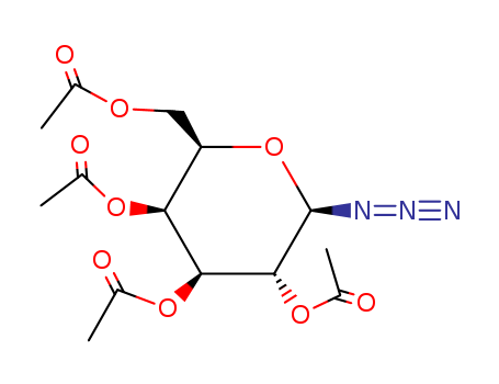 1-Azido-1-deoxy-beta-d-galactopyranoside tetraacetate
