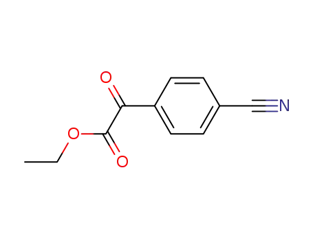 Molecular Structure of 302912-31-8 (ETHYL 4-CYANOBENZOYLFORMATE)