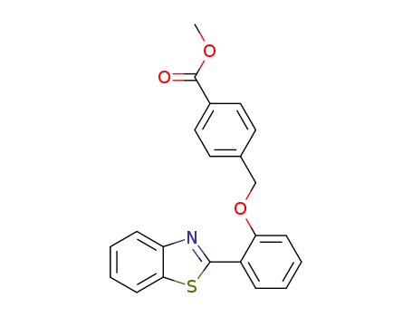 4-(2-benzothiazol-2-yl-phenoxymethyl)-benzoic acid methyl ester
