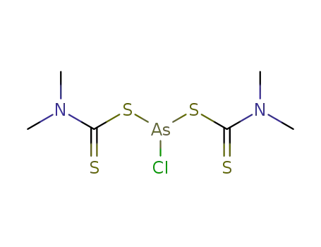bis(N,N-dimethyldithiocarbamato)arsenic(III) chloride