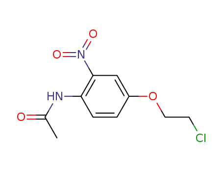 N-[4-(2-chloroethoxy)-2-nitrophenyl]acetamide