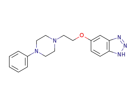 5-[2-(4-phenyl-piperazin-1-yl)-ethoxy]-1H-benzotriazole