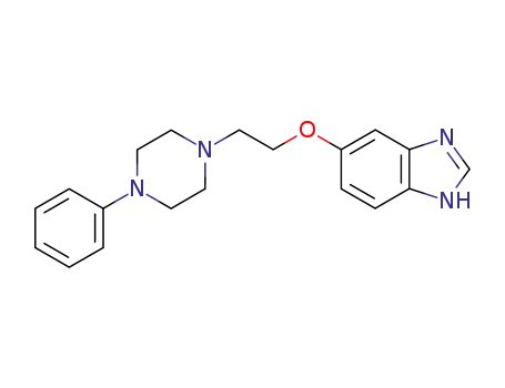 5-[2-(4-phenylpiperazin-1-yl)-ethoxy]-1H-benzoimidazol