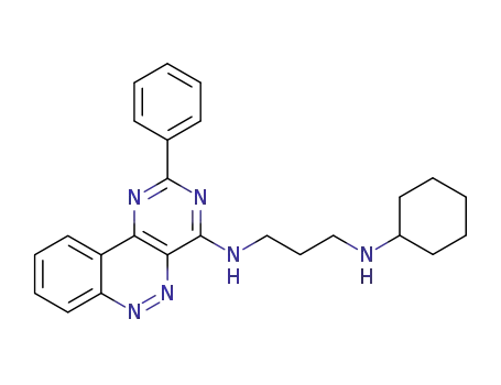 N-cyclohexyl-N'-[2-phenyl-pyrimido[5,4-c]cinnolin-4-yl]propane-1,3-diamine