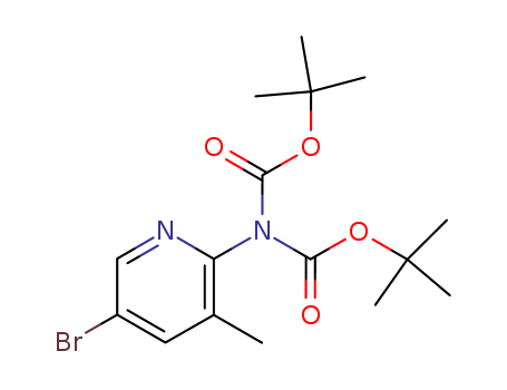 Imidodicarbonic acid, 2-(5-bromo-3-methyl-2-pyridinyl)-, 1,3-bis(1,1-dimethylethyl) ester