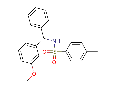 (S)-N-((3-methoxyphenyl)(phenyl)methyl)-4-methylbenzenesulfonamide