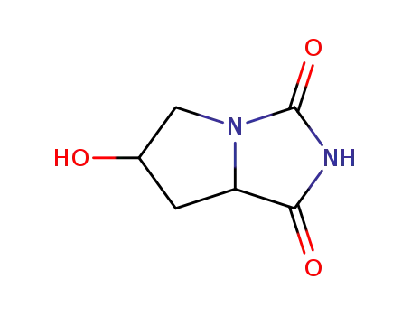 6-hydroxy-tetrahydro-pyrrolo[1,2-c]imidazole-1,3-dione