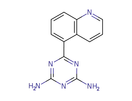 2,4-diamino-6-quinolyl-1,3,5-triazine