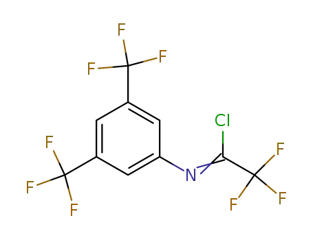 N-(3,5-bis(trifluoromethyl)phenyl)-2,2,2-trifluoroacetimidoyl chloride