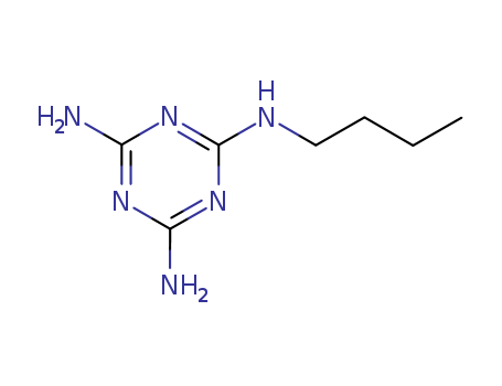2-N-BUTYLAMINO-4,6-DIAMINO-1,3,5-TRIAZINE