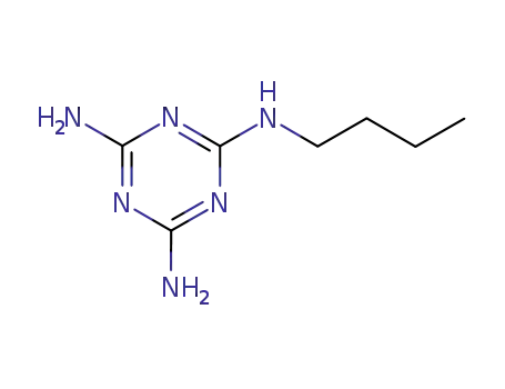 2-N-BUTYLAMINO-4,6-DIAMINO-1,3,5-트리아진