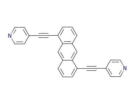 1,5-bis[2-(4-pyridyl)ethynyl]anthracene