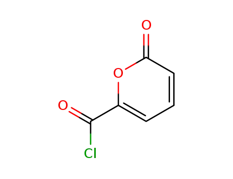 2H-피란-6-카르보닐 클로라이드, 2-옥소-(9CI)