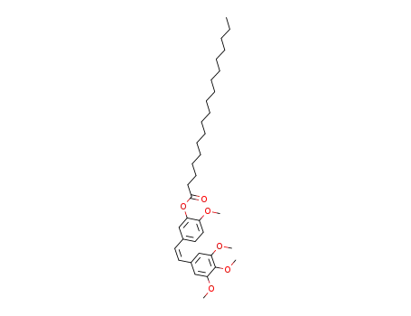 (Z)-2-methoxy-5-(3,4, 5-trimethoxystyryl)phenyl stearate