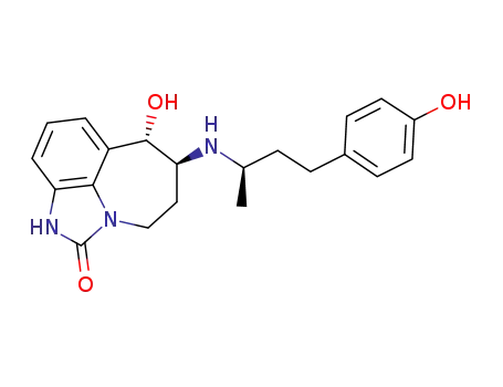 (6S,7S)-7-hydroxy-6-{[(R)-3-(4-hydroxyphenyl)-1-methylpropyl]amino}-4,5,6,7-tetrahydroimidazo[4,5,1-jk][1]benzazepin-2(1H)-one