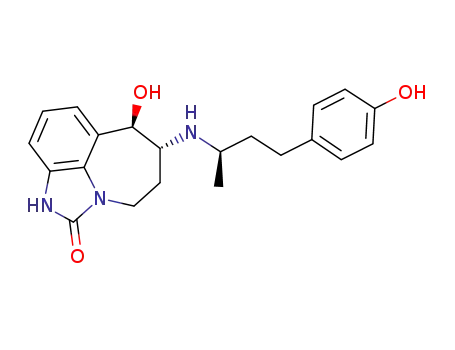 (6R,7R)-7-hydroxy-6-{[(R)-3-(4-hydroxyphenyl)-1-methylpropyl]amino}-4,5,6,7-tetrahydroimidazo[4,5,1-jk][1]benzazepin-2(1H)-one