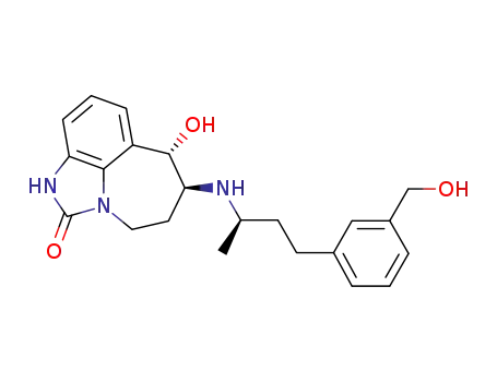 (6S,7S)-7-hydroxy-6-({(R)-3-[3-(hydroxymethyl)phenyl]-1-methylpropyl}amino)-4,5,6,7-tetrahydroimidazo[4,5,1-jk][1]benzazepin-2(1H)-one