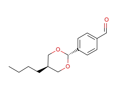 p-(trans-5-butyl-1,3-dioxan-2-yl)benzaldehyde