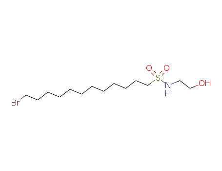 N-(2-hydroxyethyl)-12-bromododecanesulfonamide