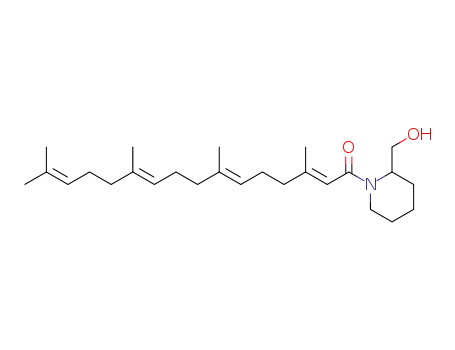N-(3,7,11,15-tetramethyl-2,6,10,14-hexadecatetraenoyl)-2-hydroxymethylpiperidine