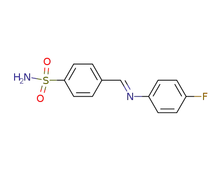 4-fluoro-N-(4-sulfamoylbenzylidene)aniline