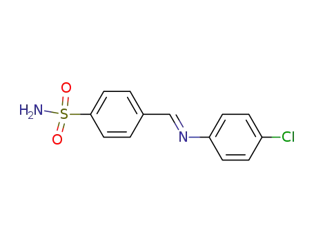 4-chloro-N-(4-sulfamoylbenzylidene)aniline