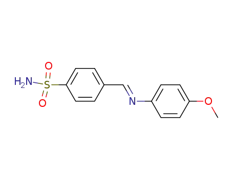 4-methoxy-N-(4-sulfamoylbenzylidene)aniline