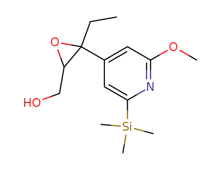 (+)-(2R,3R)-{3-Ethyl-3-[2-methoxy-6-(trimethylsilanyl)pyridin-4-yl]-oxiranyl}-methanol