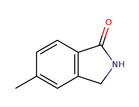 Molecular Structure of 65399-03-3 (5-METHYL-2,3-DIHYDRO-ISOINDOL-1-ONE)
