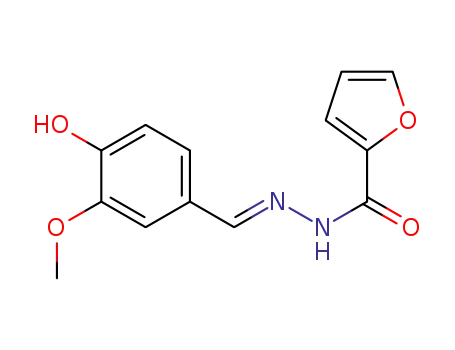 N'-[(1E)-(4-hydroxy-3-methoxyphenyl)methylene]-2-furohydrazide