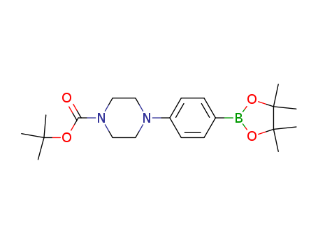 4-[4-(N-Boc)piperazin-1-yl]phenylboronic acid pi